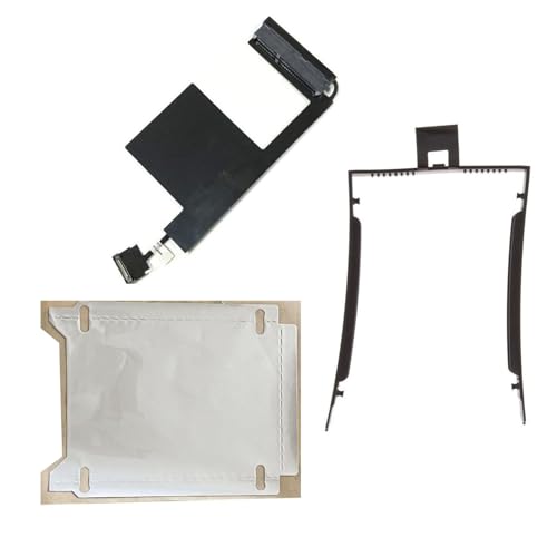 NIGUDEYANG Ersatz Linke Seite SATA HDD SSD Festplatte Kabel Connector Caddy Rahmen Tray plus Blechfolie passend für Lenovo Thinkpad P50 P51 Serie DC02C007B10 00UR835 NIGUDEYANG Ersatz Linke Seite SATA HDD SSD Festplatte Kabel Connector Caddy Rahmen Tray plus Blechfolie passend für Lenovo Thinkpad P50 P51 Serie DC02C007B10 00UR835 von NIGUDEYANG