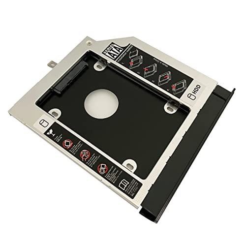 Festplattenrahmen für 2. HDD SSD Festplatte, optischer Rahmen für Lenovo G50-30 G50-45 G50-70 G50-75 G50-80 G70-80 G40-30 G40-45 G40-70 G40-75 G40-80 G70-70 Mit Frontblende Platte und Metallhalterung. von NIGUDEYANG