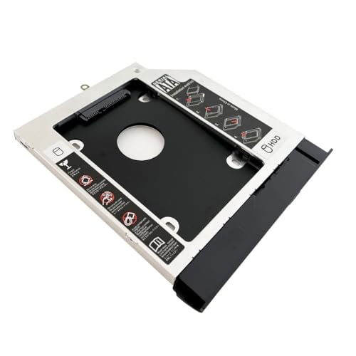 NIGUDEYANG 2. HDD-/SSD-Festplattenrahmen für Lenovo Ideapad 110-15ISK 110-15IKB TianYi 310-15 mit Blende Frontblende aus Metall von NIGUDEYANG