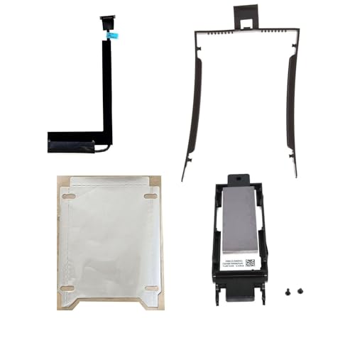 NIGUDEYANG Rechte Seite 6,3 cm SATA HDD SSD Festplatte Kabel Connector Caddy Rahmen Tray Tin Foil Sheet Plus M.2 2280 Halterung passend für Lenovo Thinkpad P50 P51 von NIGUDEYANG