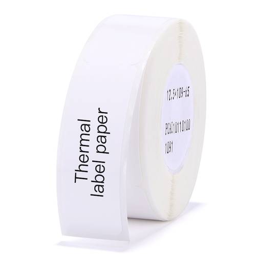 NIIMBOT Etiketten (Rolle) 72 x 12.5mm Weiß 65 St. A2K18638601 Kabel-Etiketten von NIIMBOT