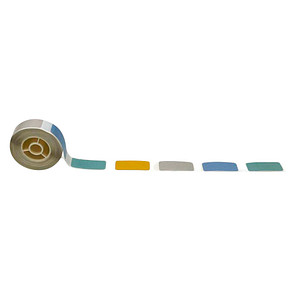 NIIMBOT Etikettenrolle für Etikettendrucker 008-7002111 farbig sortiert, 14,0 x 30,0 mm, 1 x 210 Etiketten von NIIMBOT