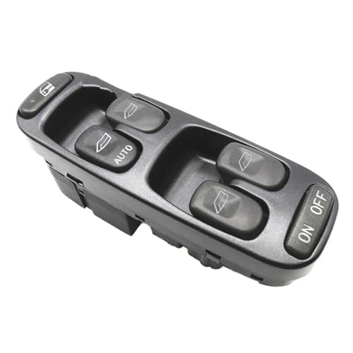 Fensterheber Schalter Für Volvo S70 V70 Vorne Links Elektrische Fensterheber Control Master Schalter Taste Grünes Licht 8638452 Schalter Fensterheber von NIKKHO