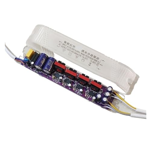 NIKOIDIC Intelligentes LED, Infrarot, Segmentierung, Training, Stromversorgung, Fernbedienung, Farbe, Temperatur, Dimmung, Deckenleuchte, Stadtgleichrichter (20 40 W4 Treiber) von NIKOIDIC