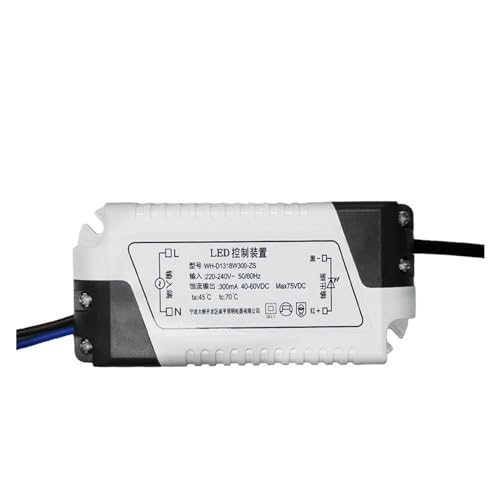NIKOIDIC LED Konstantstromversorgung, integrierte Deckenleuchte, Steuergerät für Vorschaltgerät, dreifarbig (18 W LED) von NIKOIDIC