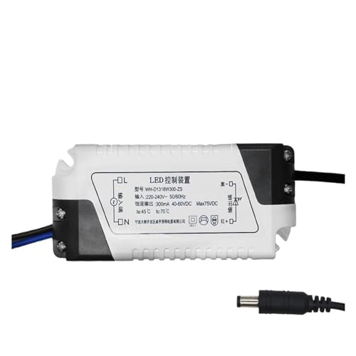 NIKOIDIC LED Konstantstromversorgung, integrierte Deckenleuchte, Steuergerät für Vorschaltgerät, dreifarbig (18 W LED männlich Header) von NIKOIDIC