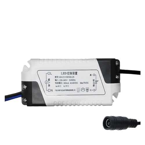 NIKOIDIC LED Konstantstromversorgung, integrierte Deckenleuchte, Steuergerät für Vorschaltgerät, dreifarbig (18 W LED weiblicher Header) von NIKOIDIC