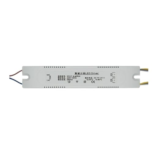 NIKOIDIC LED Konstantstromversorgung, integrierte Deckenleuchte, Steuergerät für Vorschaltgerät, dreifarbig (37-40 W4, dreifarbig) von NIKOIDIC