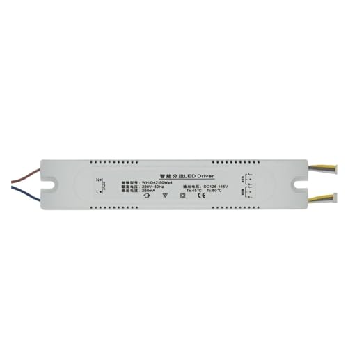 NIKOIDIC LED Konstantstromversorgung Deckenleuchte integriertes Vorschaltgerät mit dreifarbiger Dimmung (40-50w437 50w4 dreifarbig) von NIKOIDIC