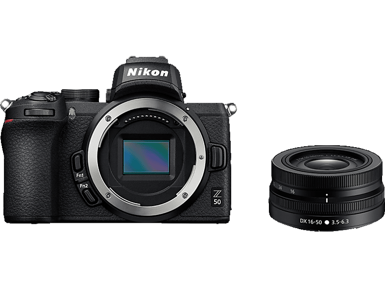 NIKON Z 50 Kit Systemkamera mit Objektiv 16-50 mm, 8 cm Display Touchscreen, WLAN NIKON Z 50 Kit Systemkamera mit Objektiv 16-50 mm, 8 cm Display Touchscreen, WLAN von NIKON