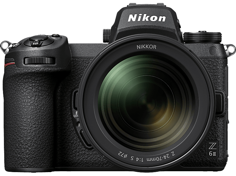 NIKON Z 6II Kit Systemkamera mit Objektiv 24-70 mm, 8 cm Display Touchscreen, WLAN von NIKON