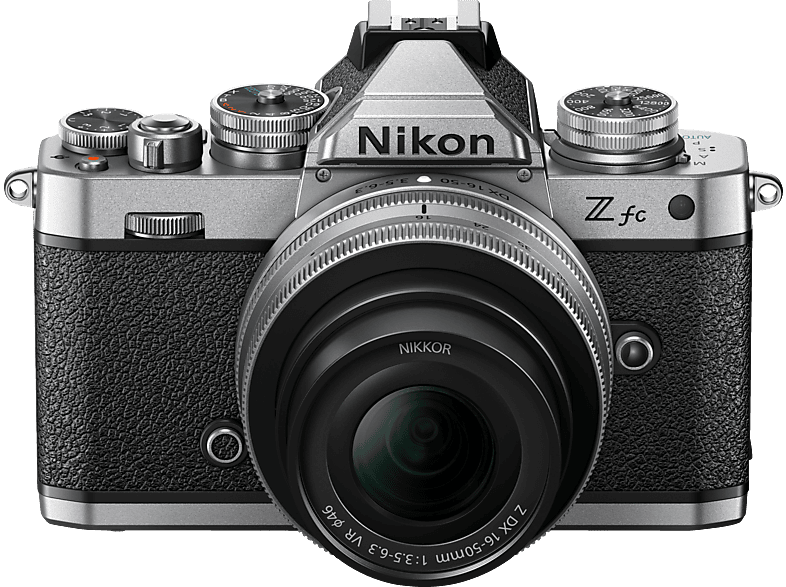 NIKON Z fc Kit Systemkamera mit Objektiv 16-50 mm, 7,5 cm Display Touchscreen, WLAN NIKON Z fc Kit Systemkamera mit Objektiv 16-50 mm, 7,5 cm Display Touchscreen, WLAN von NIKON