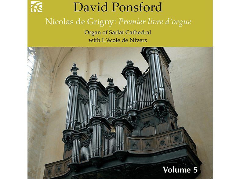 David Ponsford - Premier livre d'orgue (CD) von NIMBUS