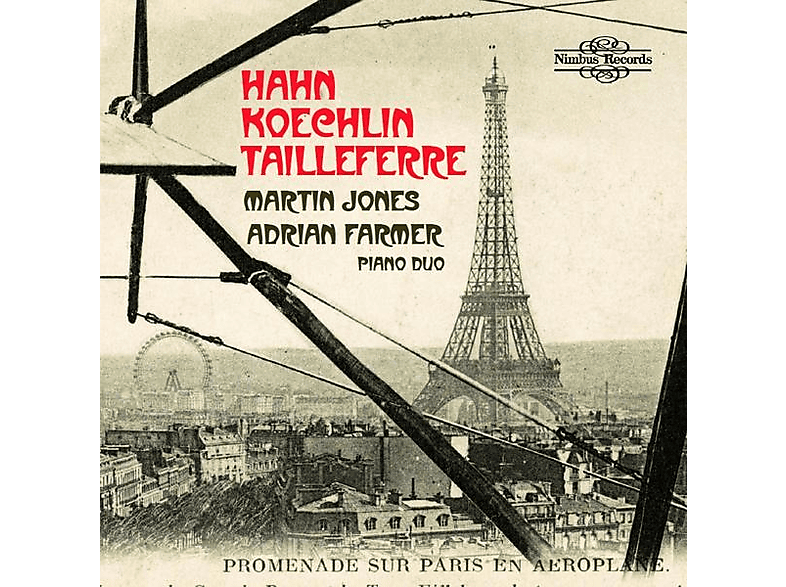 Jones,Martin/Farmer,Adrian - Französische Musik für zwei Klaviere (CD) von NIMBUS