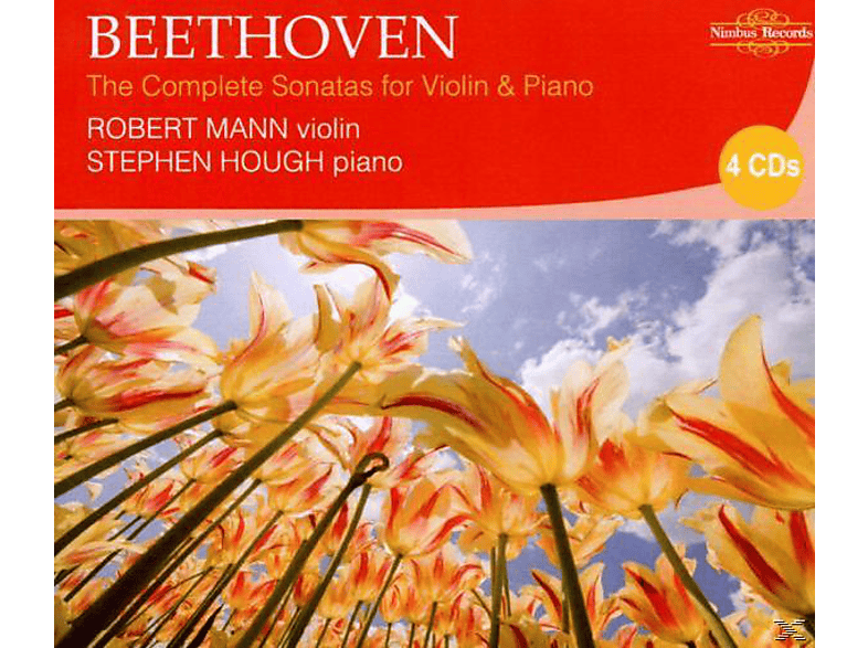 Stephen Hough, Robert Mann - Sonatas For Violin & Piano (CD) von NIMBUS