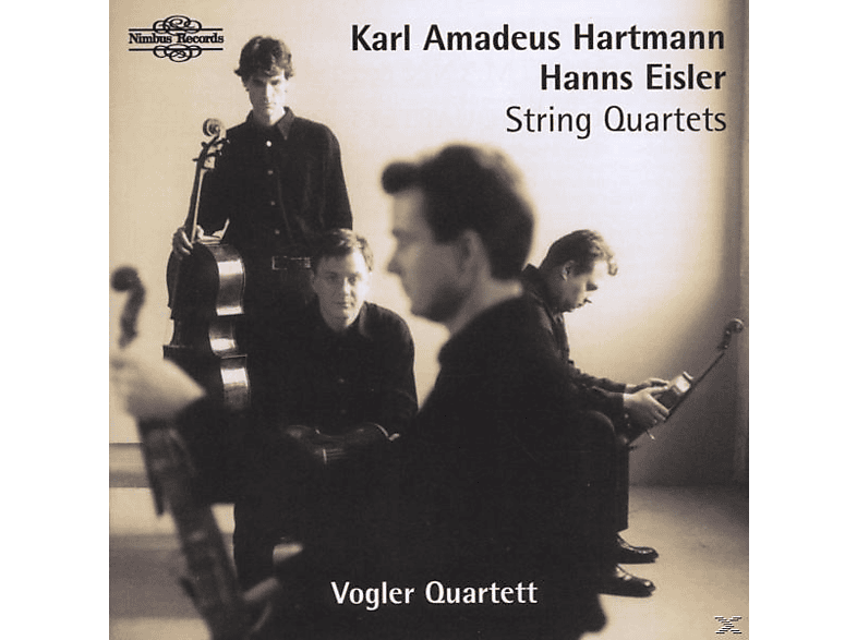 Vogler Quartet, Quartett Berlin - Hartmann/Eisler:String Quart. (CD) von NIMBUS
