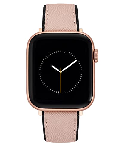 NINE WEST Modisches Armband für Apple Watch, sicher, verstellbar, Rosa/Schwarz/Rotgold, 42/44/45/Ultra/Ultra 2, Modern NINE WEST Modisches Armband für Apple Watch, sicher, verstellbar, Rosa/Schwarz/Rotgold, 42/44/45/Ultra/Ultra 2, Modern von NINE WEST