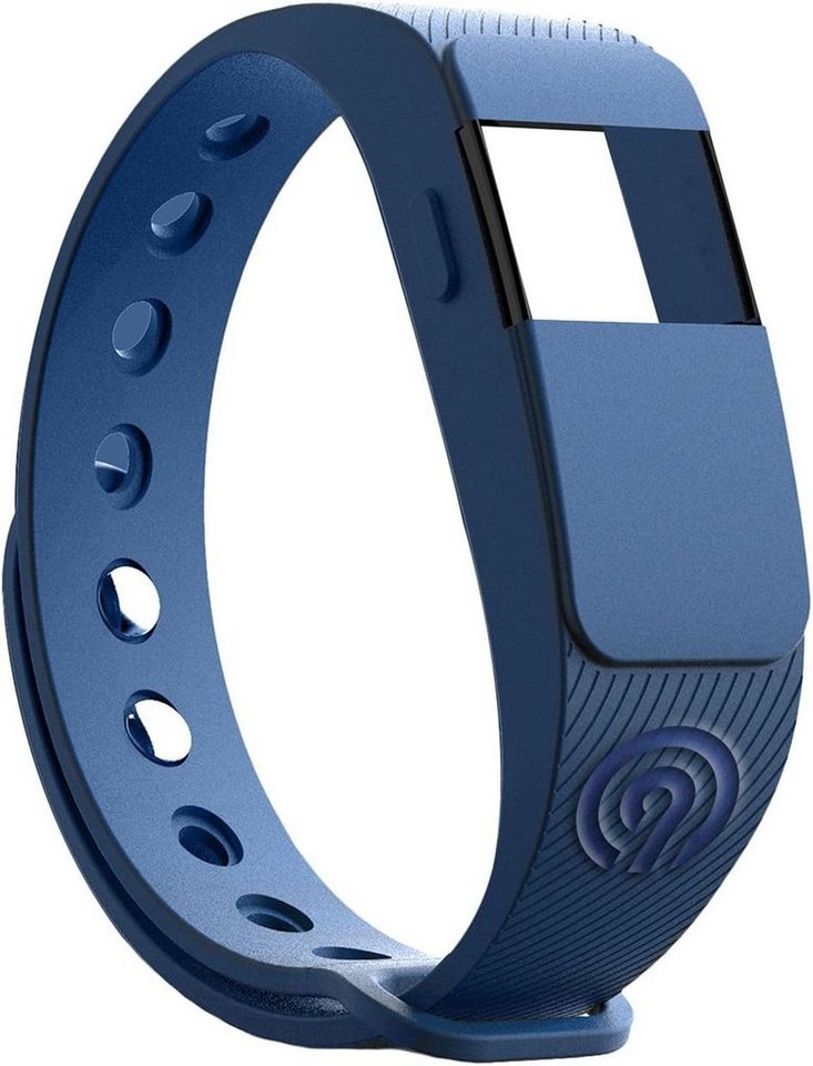 NINETEC Smartwatch-Hülle NINETEC Ersatz-Armband für Smartfit F2/F2HR Blau von NINETEC