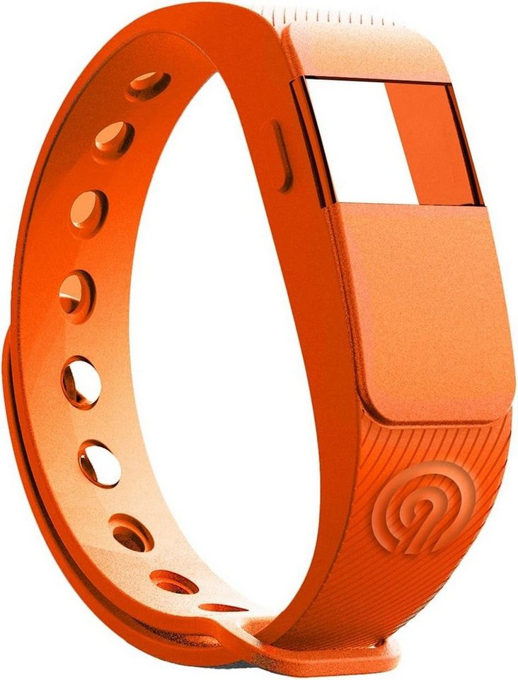 NINETEC Smartwatch-Hülle NINETEC Ersatz - Fitness Armband für Smartfit F2/F2HR Orange von NINETEC