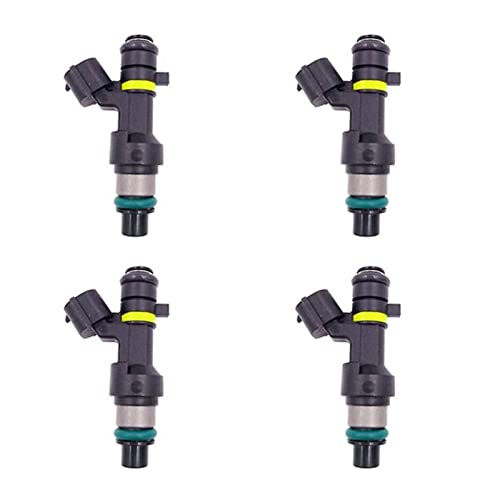 4 Stück Kraftstoff-Sprühdüsen FBY2850 16600-EN200 – Hochleistungs-Kraftstoffeinspritzdüsen for Nissan Bluebird, Sylphy G11, Teana 2.0, Tiida 4 Stück Kraftstoff-Sprühdüsen FBY2850 16600-EN200 – Hochleistungs-Kraftstoffeinspritzdüsen for Nissan Bluebird, Sylphy G11, Teana 2.0, Tiida von NINHFTDROU