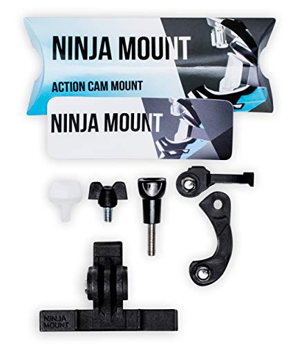NINJA MOUNT ProAdapter Set - kompatibel mit Fox® Proframe & GoPro® für Downhill und Enduro von NINJA MOUNT
