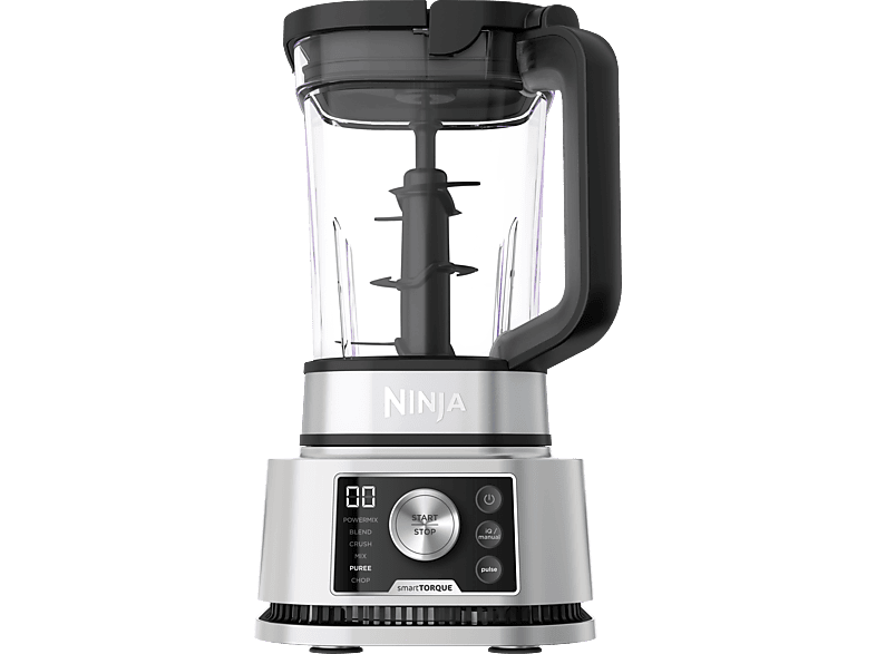 NINJA CB350EU Foodi 3-in-1 Standmixer Silber (1200 Watt, 2.1 Liter) von NINJA