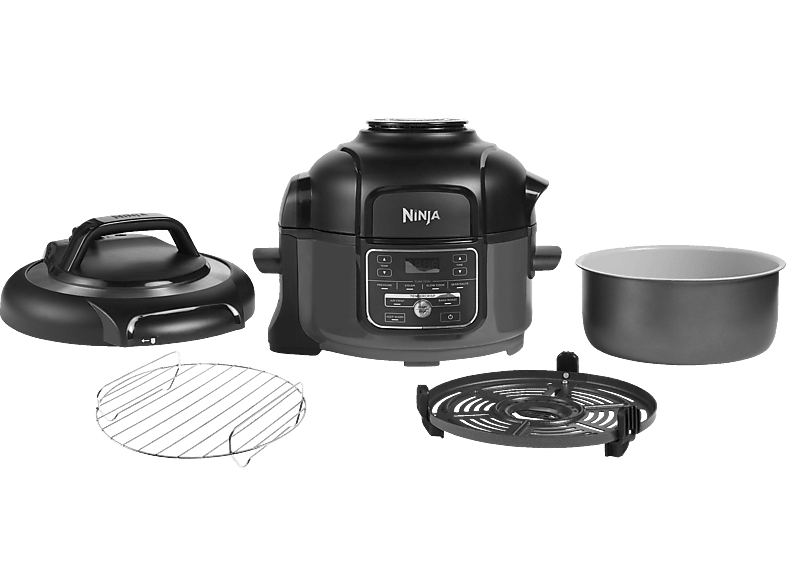 NINJA OP100EU Foodi MINI Multikocher Schwarz (1460 Watt) von NINJA