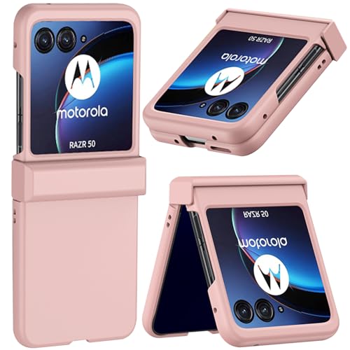 NINKI Kompatibel Motorola Razr 50 case mit Scharnierschutz,Moto Razr 50 Handy hülle telefonhülle, Elegante Schutzhülle für Motorola Razr 50 Cover Neue Moto Razr 2024 Hülle für Frauen Rosa NINKI Kompatibel Motorola Razr 50 case mit Scharnierschutz,Moto Razr 50 Handy hülle telefonhülle, Elegante Schutzhülle für Motorola Razr 50 Cover Neue Moto Razr 2024 Hülle für Frauen Rosa von NINKI