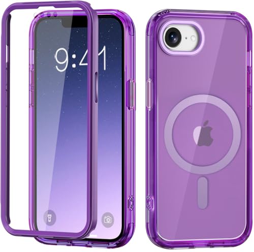 NINKI Magnetisch Case für iPhone 16e 2025 Hülle kabelloses Aufladen Handyhülle iPhone 16e 2025 Case, Kratzfest Vollscharnierschutz iPhone 16e Case schutzhülle iPhone 16e Hülle Handyhülle violett NINKI Magnetisch Case für iPhone 16e 2025 Hülle kabelloses Aufladen Handyhülle iPhone 16e 2025 Case, Kratzfest Vollscharnierschutz iPhone 16e Case schutzhülle iPhone 16e Hülle Handyhülle violett von NINKI