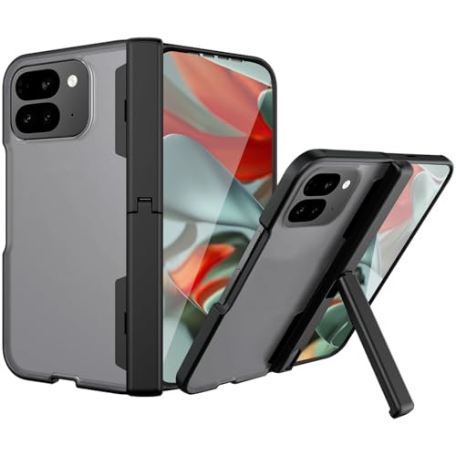 NINKI für Google Pixel 9 Pro Fold Hülle mit eingebautem Displayschutz, Scharnierschutz 【Praktische unsichtbare Ständer】 Drehbarer Kickstand Stoßfeste Hülle Pixel 9 Pro Fold Case Handyhülle Schwarz NINKI für Google Pixel 9 Pro Fold Hülle mit eingebautem Displayschutz, Scharnierschutz 【Praktische unsichtbare Ständer】 Drehbarer Kickstand Stoßfeste Hülle Pixel 9 Pro Fold Case Handyhülle Schwarz von NINKI