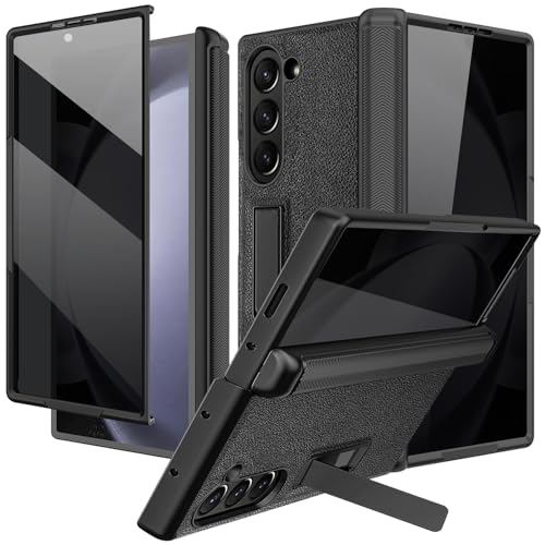 NINKI für Samsung Galaxy Z Fold 6 Case Privacy Screen Protector, Scharnier Hülle für Samsung Fold 6 Schutzhülle mit Kickstand handyhülle für Fold 6 Cover Galaxy Fold 6 telefonhülle Schwarz NINKI für Samsung Galaxy Z Fold 6 Case Privacy Screen Protector, Scharnier Hülle für Samsung Fold 6 Schutzhülle mit Kickstand handyhülle für Fold 6 Cover Galaxy Fold 6 telefonhülle Schwarz von NINKI