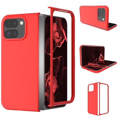 NINKI kompatibel Handyhülle für Google Pixel 9 Pro Fold Hülle Google Pixel 9 Pro Fold Case Schutzhülle, PC Anti Fall Anti Fingerabdruck hülle für Pixel 9 Pro Fold Hülle Case Frauen Cover Rot NINKI kompatibel Handyhülle für Google Pixel 9 Pro Fold Hülle Google Pixel 9 Pro Fold Case Schutzhülle, PC Anti Fall Anti Fingerabdruck hülle für Pixel 9 Pro Fold Hülle Case Frauen Cover Rot von NINKI