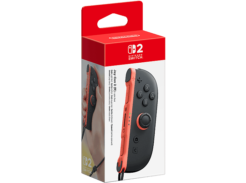 NINTENDO Switch 2 Joy-Con (R) Controller Hellrot von NINTENDO