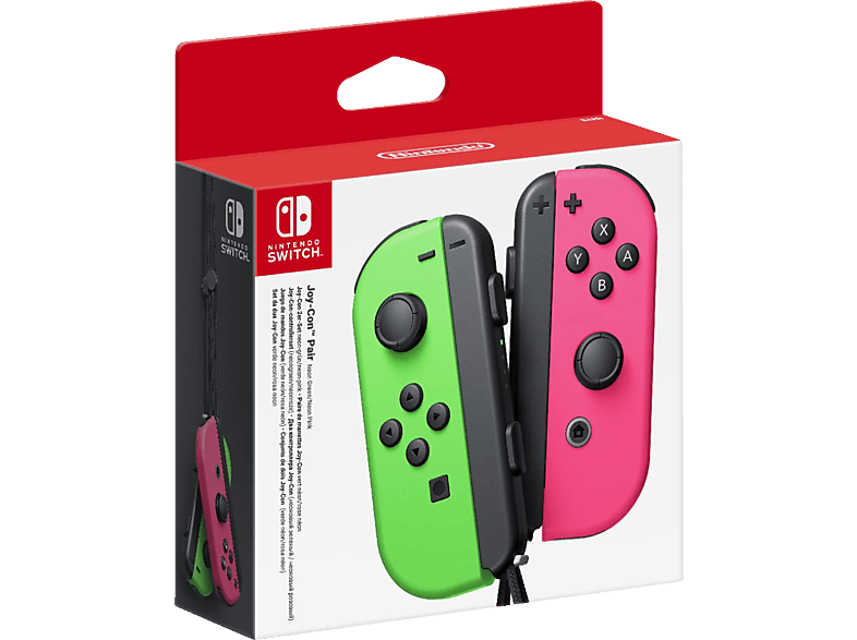 NINTENDO Switch Joy-Con 2er-Set Controller Neon-Grün/Neon-Pink für Nintendo von NINTENDO