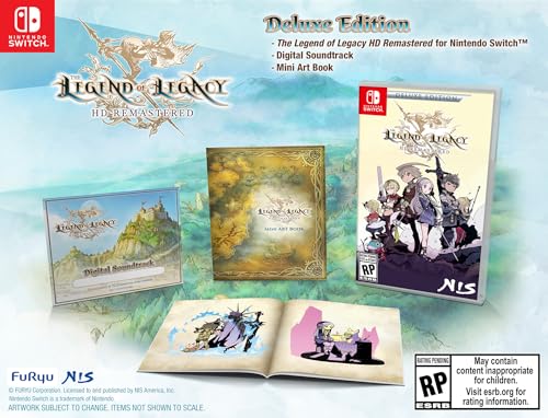 The Legend of Legacy HD Remastered: Deluxe Edition - Nintendo Switch von NIS America