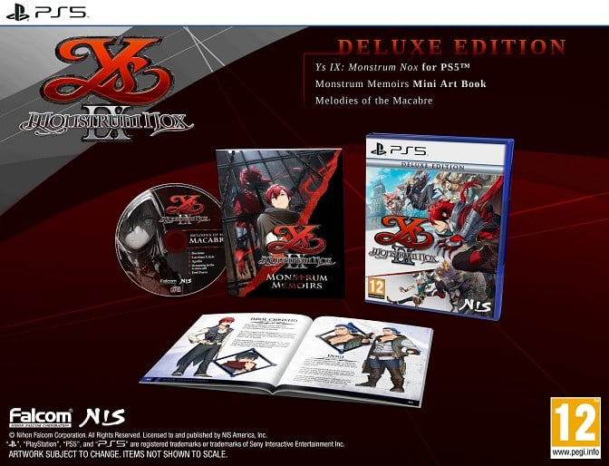 Ys IX: Monstrum Nox (Deluxe Edition) von NIS America