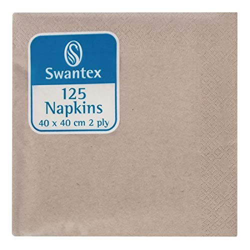 Nisbets DB483 kompostierbare Servietten, 400 mm x 400 mm, 2000 Stück von NISBETS