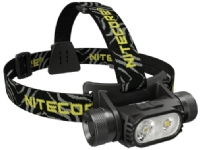 Nitecore HC68, Stirnband-Taschenlampe, Schwarz, Aluminium, Tasten, 2 m, 2 m von NITECORE