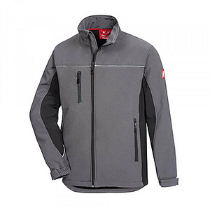 NITRAS® Herren Softshelljacke "MOTION TEX LIGHT" grau/schwarz Größe XL von NITRAS®