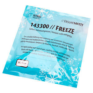 NITRAS® Kühlpad FREEZE 143300 blau 15,0 x 17,0 cm, 1 St. von NITRAS®