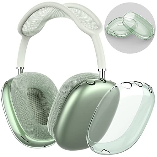NIUTRENDZ Clear Hülle für AirPods Max - Weiche TPU Case Transparent Schutzhülle【Anti-Fingerabdruck, Anti-Kratzer & Anti-Staub】 von NIUTRENDZ