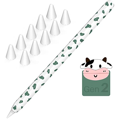 NIUTRENDZ Kuh-Hülle für Apple Pencil 2. Generation & Apple Pencil Pro Schutzhülle Silikon Ipad Pencil Case Apple Pencil Zubehör Apple Pencil Deckel (Apple Pencil 2nd & Apple Pencil Pro, Kieferngrün) NIUTRENDZ Kuh-Hülle für Apple Pencil 2. Generation & Apple Pencil Pro Schutzhülle Silikon Ipad Pencil Case Apple Pencil Zubehör Apple Pencil Deckel (Apple Pencil 2nd & Apple Pencil Pro, Kieferngrün) von NIUTRENDZ