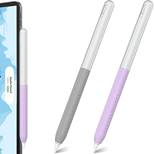NIUTRENDZ Sonnenblume Hülle für Apple Pencil Schutzhülle Silikon Ipad Pencil Case Apple Pencil Zubehör Apple Pencil Deckel (Klar+Grau&Klar+Violett, Apple Pencil 2nd & Apple Pencil Pro) NIUTRENDZ Sonnenblume Hülle für Apple Pencil Schutzhülle Silikon Ipad Pencil Case Apple Pencil Zubehör Apple Pencil Deckel (Klar+Grau&Klar+Violett, Apple Pencil 2nd & Apple Pencil Pro) von NIUTRENDZ