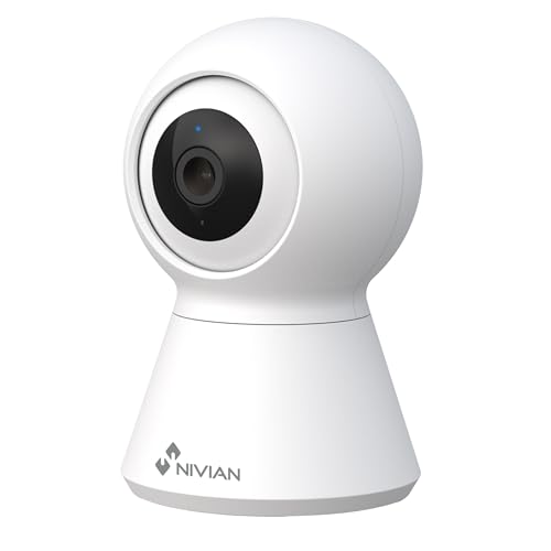 NIVIAN - 4MP Half 4K WiFi 360º Überwachungskamera | KI-Menschenerkennung und automatische Verfolgung | Zwei-Wege-Audio und Sirene | Kompatibel mit Alexa und Google Home NIVIAN - 4MP Half 4K WiFi 360º Überwachungskamera | KI-Menschenerkennung und automatische Verfolgung | Zwei-Wege-Audio und Sirene | Kompatibel mit Alexa und Google Home von NIVIAN