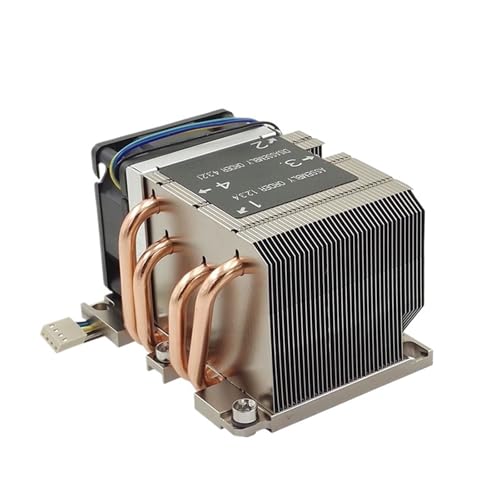 Hochleistungs-2U-Aluminiumkühlkörper mit 4 Heatpipes, LGA3647, schmaler aktiver CPU-Kühler, Dynatron B5-Kühler Hochleistungs-2U-Aluminiumkühlkörper mit 4 Heatpipes, LGA3647, schmaler aktiver CPU-Kühler, Dynatron B5-Kühler von NIWPPKIMX