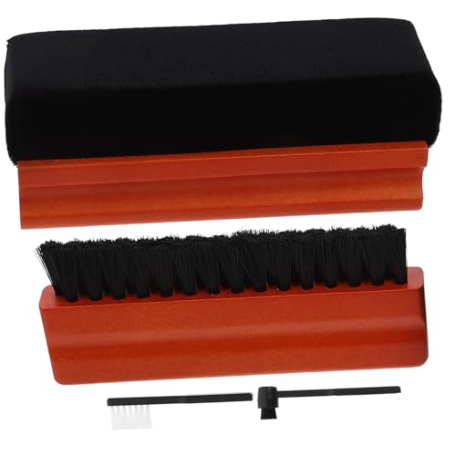 NIYANGLE 1 Satz Reinigungswerkzeug-Set Zubehör für Plattenspieler Vinyl-Reinigungsset Reinigungsbürste für Schallplatten Rekordpinsel Vinylreinigung Schwamm Light Brown NIYANGLE 1 Satz Reinigungswerkzeug-Set Zubehör für Plattenspieler Vinyl-Reinigungsset Reinigungsbürste für Schallplatten Rekordpinsel Vinylreinigung Schwamm Light Brown von NIYANGLE