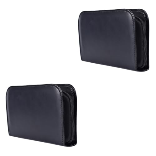 NIYANGLE 2 Stck. Aufbewahrungstasche für Blutzuckermessgeräte Tragenfall Schutzhülle tragbare Tasche Black von NIYANGLE