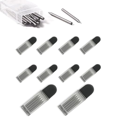NIYATA 100 Stück Zirkelminen, 2 mm, Nachfüllmine, Zirkel, College, Ersatzminen für Zirkel 2B, Ersatzkern für Kompass 2B NIYATA 100 Stück Zirkelminen, 2 mm, Nachfüllmine, Zirkel, College, Ersatzminen für Zirkel 2B, Ersatzkern für Kompass 2B von NIYATA