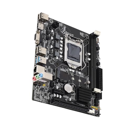 B75 MS LGA 1155 Basisplatte mit USB 3.0 Dual -Ports, HD -Grafikunterstützung, 100 Megabit -Netzwerkkarte für die 2./3. -Generation Core I5 -Prozessoren, 240 MAh -Akku Enthalten von NIZUUONE