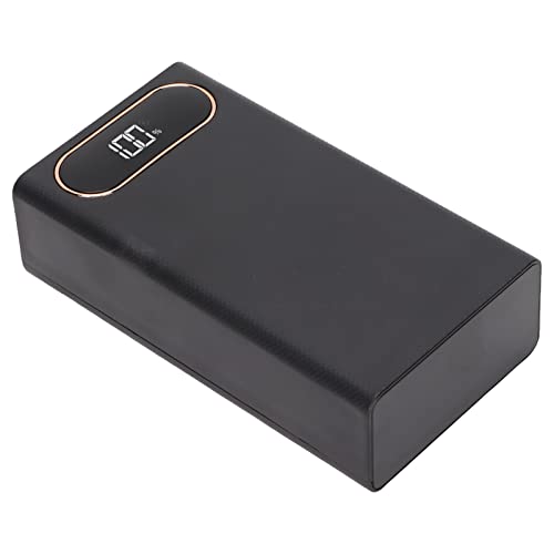 DIY Power Bank Batterie Aufbewahrungsbox LCD Display Tragbares 12x18650 Power Bank Kit Schwarz L12 Zum Aufladen Mobiler Geräte von NIZUUONE